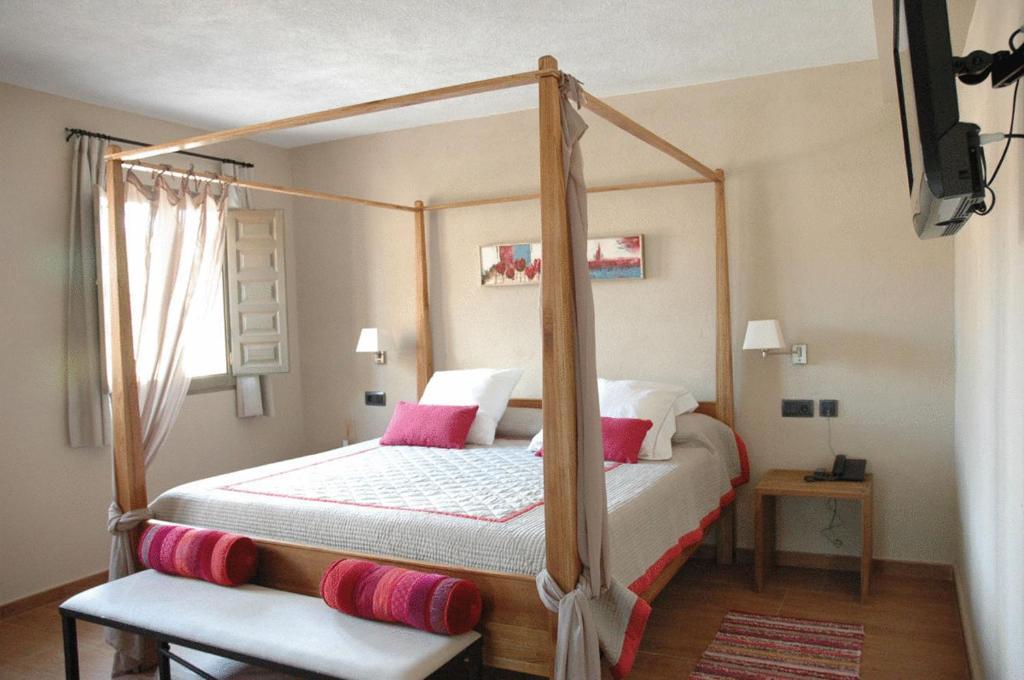 Hotel Mas El Cuquello Els Ibarsos Rom bilde