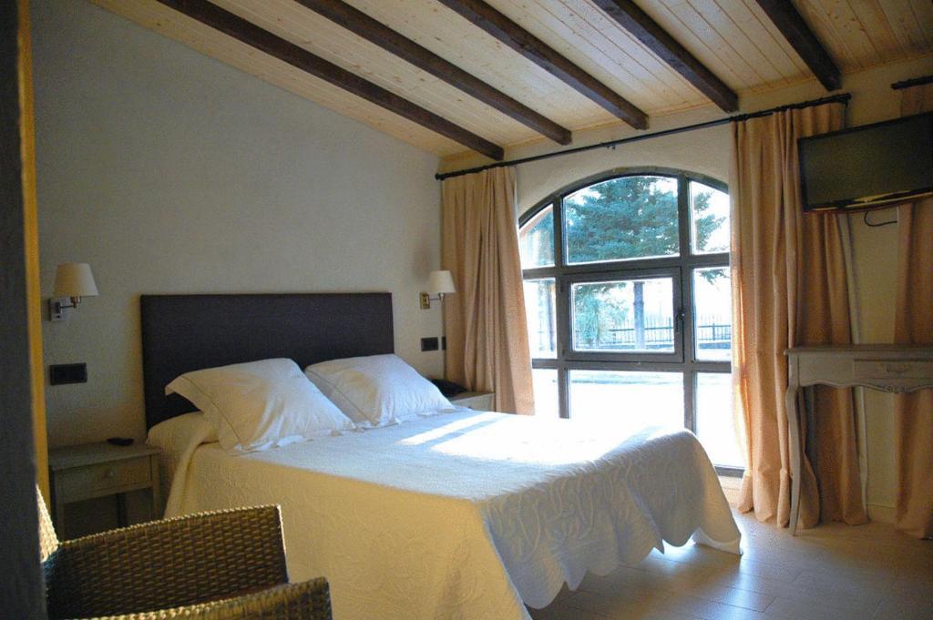 Hotel Mas El Cuquello Els Ibarsos Rom bilde